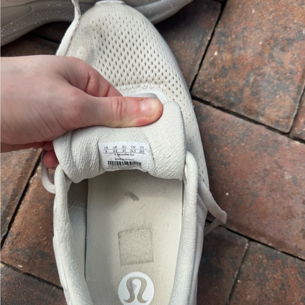 lululemon athletica Women's White Sneakers - Picture 5 of 7